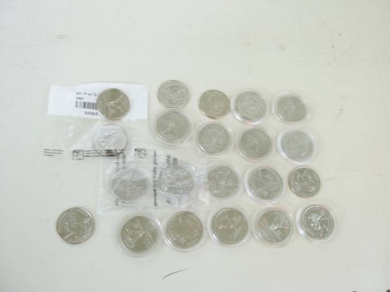 21 Montana state quarters