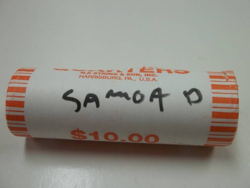 Roll of 2009 Samoa Quarters