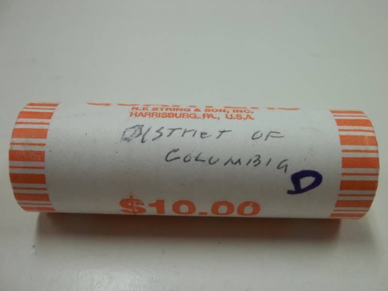 Roll of 2009 District of Columbia Quarters