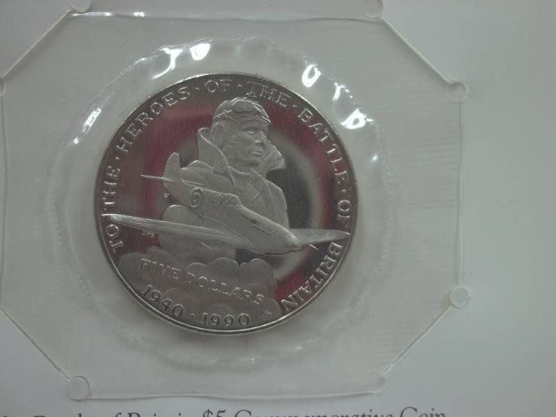 Battle of Britain $5 Commemorative Coin