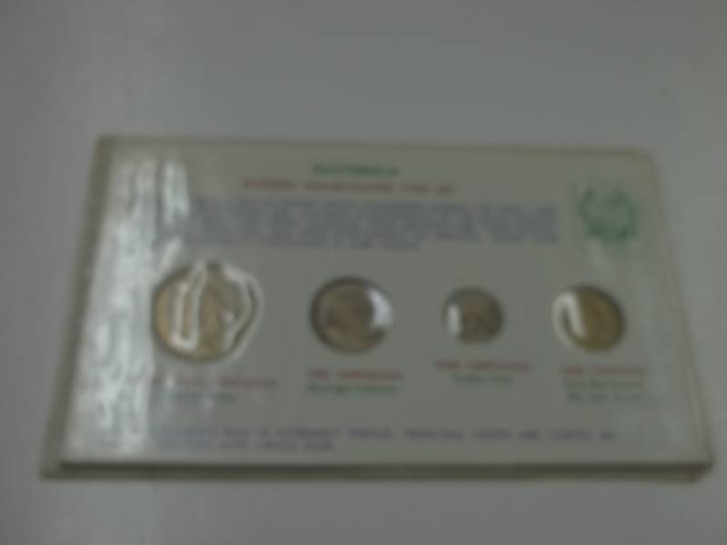 1965 Guatemala Proof set