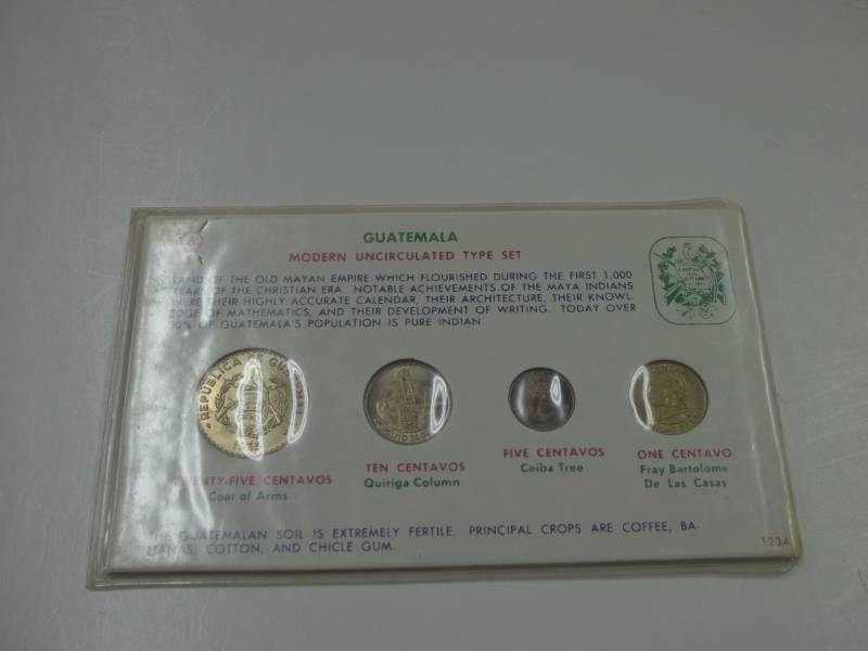 1965 Guatemala Proof set