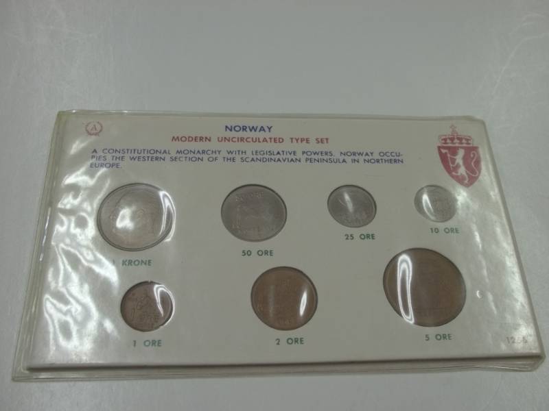 1964 Norway Proof set