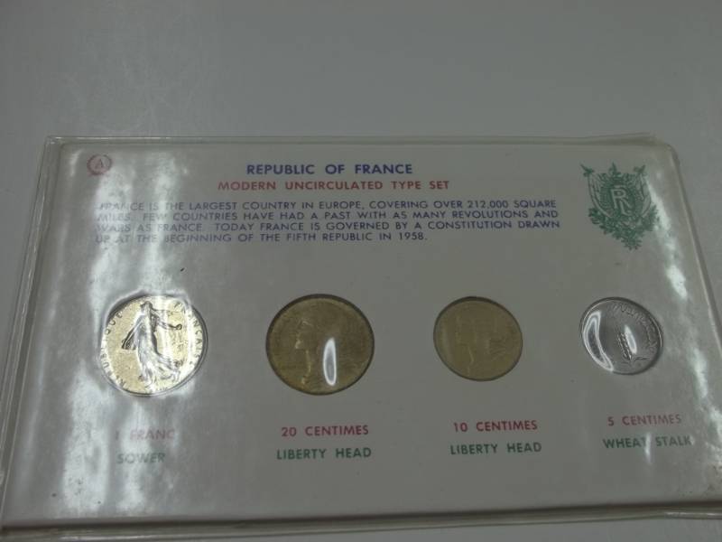 1964 Republic of France proof set