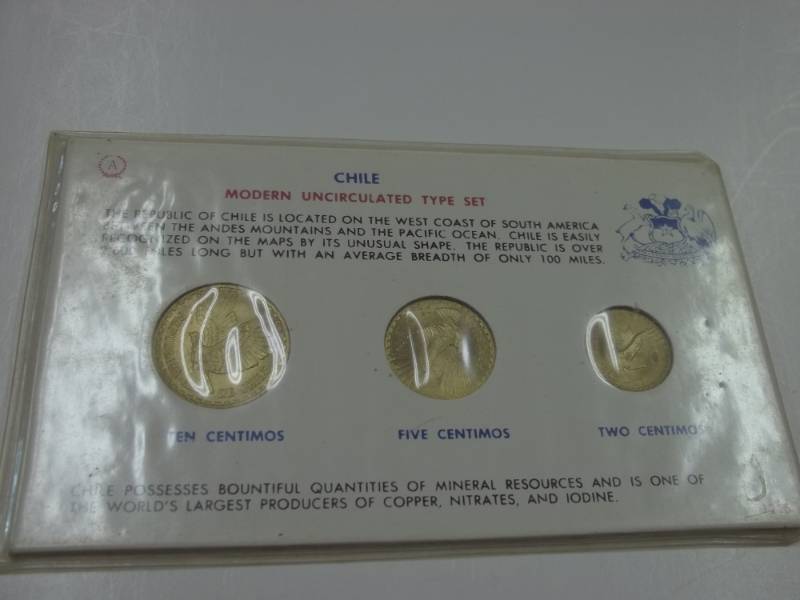 1965 Chile Proof set