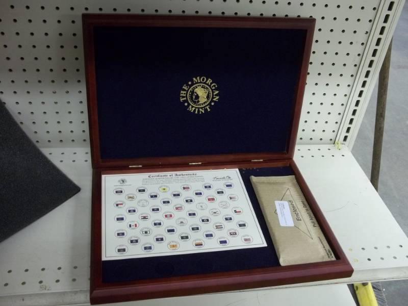50 States Quarter Case with 10 Quarters