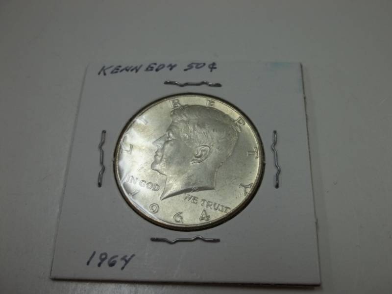 1964 Kennedy Half Dollar 90% Silver