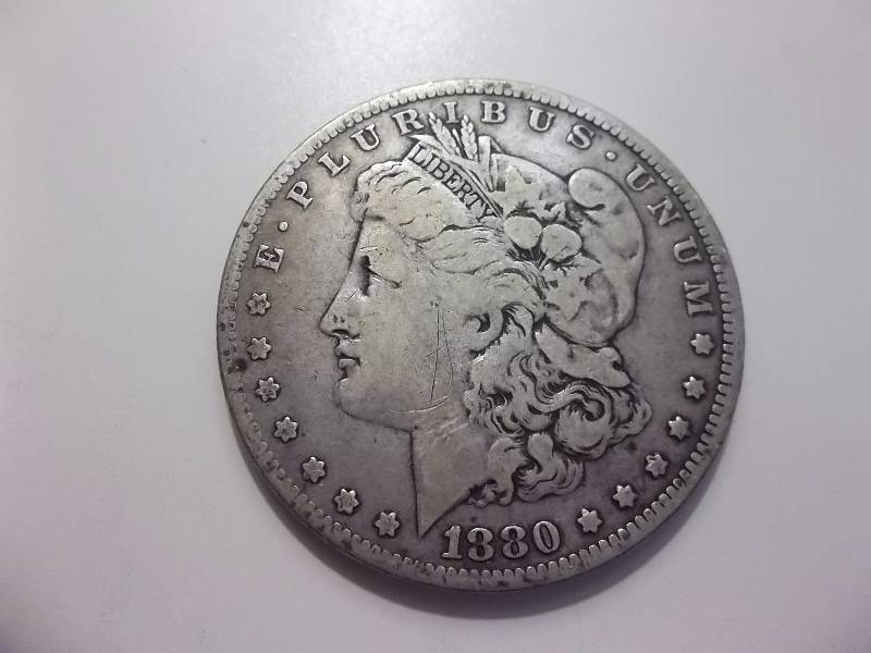 1880  Morgan Silver Dollar