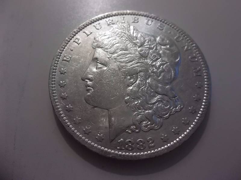 1882 S Morgan Silver Dollar  High Grade
