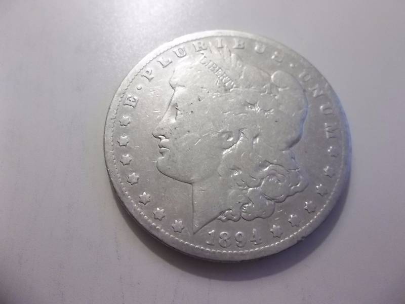 1894 O Morgan Silver Dollar