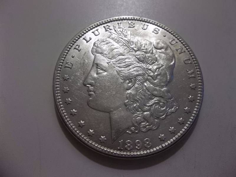1898 Morgan Silver Dollar  High Grade