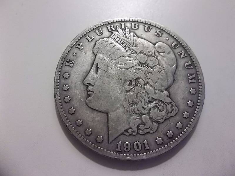 1901 O Morgan Silver Dollar