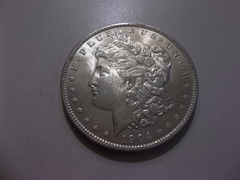 1904 O  Morgan Silver Dollar  Higher Grade