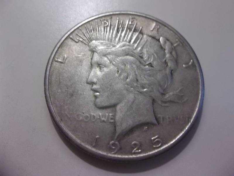1925 Silver Peace Dollar