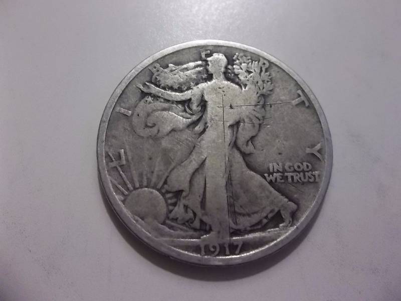 1917 S Walker Half Dollar