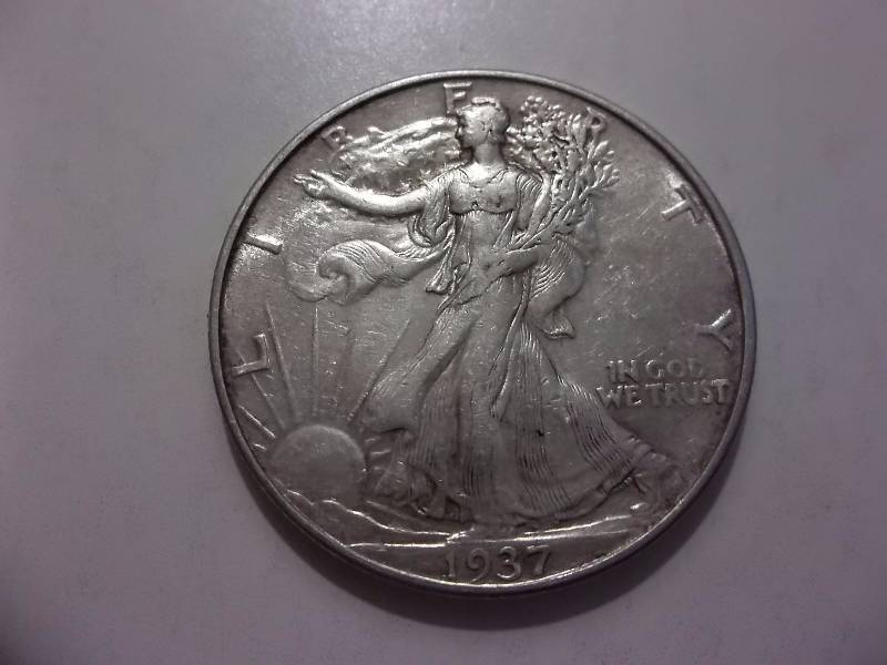 1937 Walker Half Dollar Very High Grade
