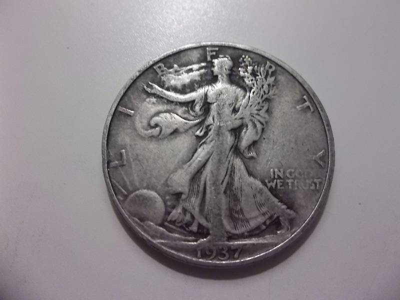 1937 D Walker Half Dollar