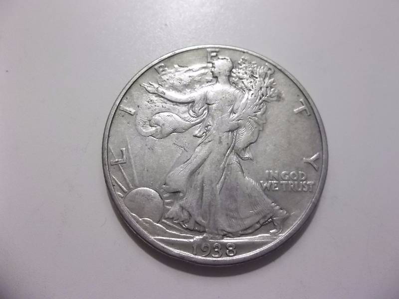 1938 Walker Half Dollar Better Grade