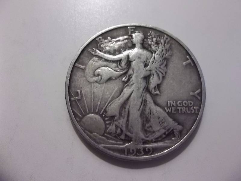 1939 S Walker Half Dollar Better Grade