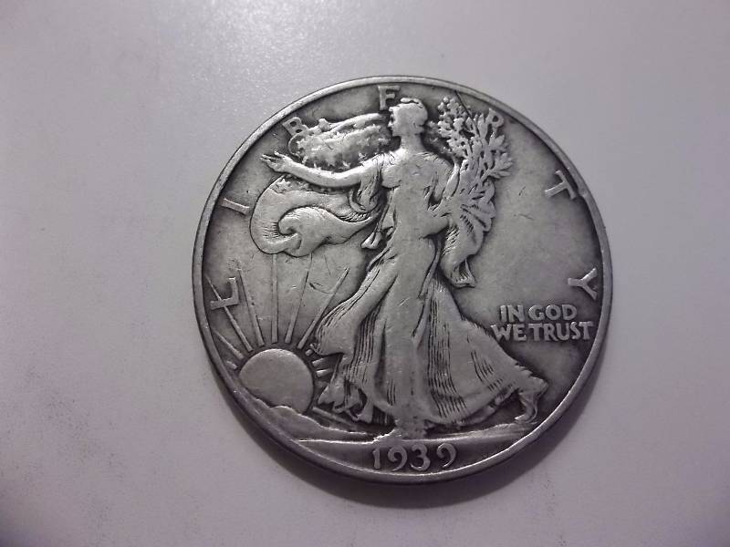 1939 D Walker Half Dollar Better Grade