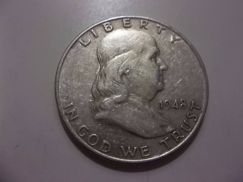 1948  Franklin Half Dollar Better Grade