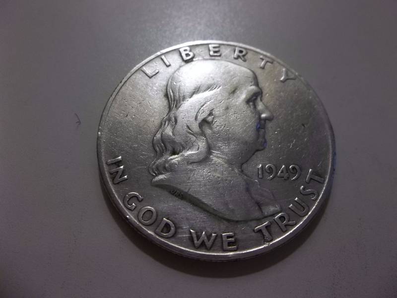 1949 D Franklin Half Dollar Better  Grade