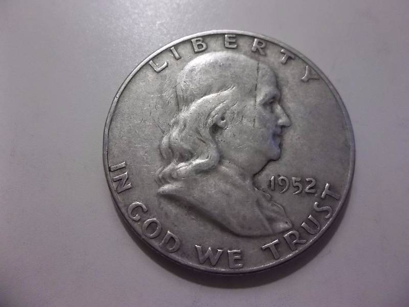 1952 D Franklin Half Dollar Better Grade