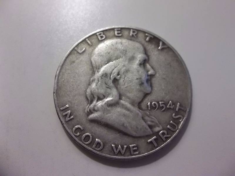 1954 D Franklin Half Dollar Better Grade