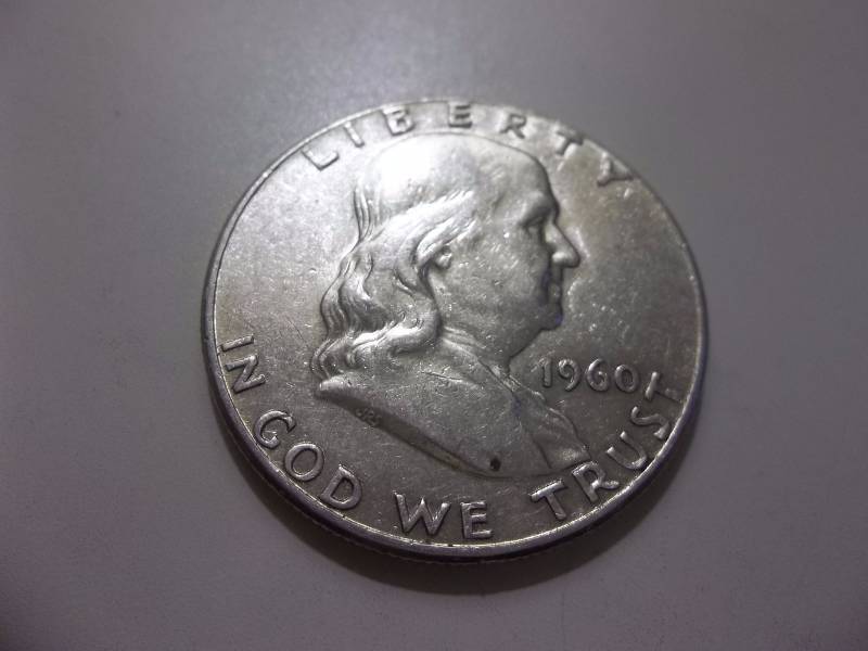1960 Franklin Half Dollar Very High Grade