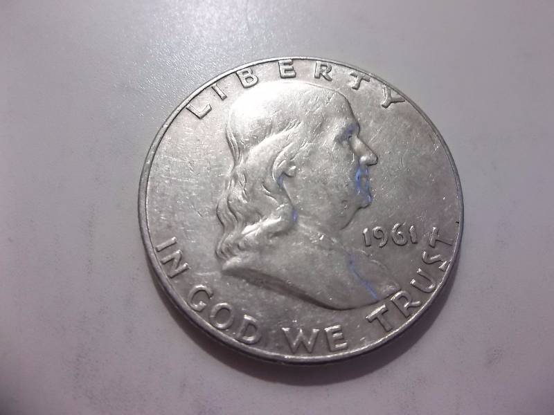 1961 D Franklin Half Dollar High Grade