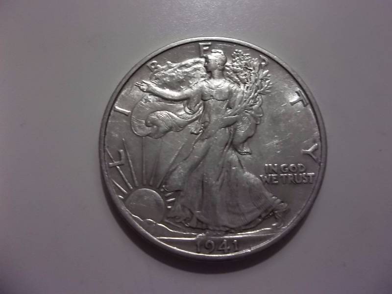 1941 S Walker Half Dollar High Grade (In AU Grey Sheets Value $43.00)