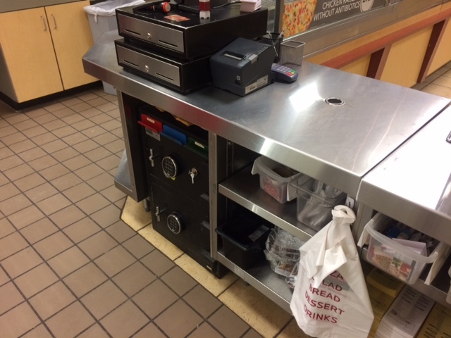 Randell Stainless Corner Counter