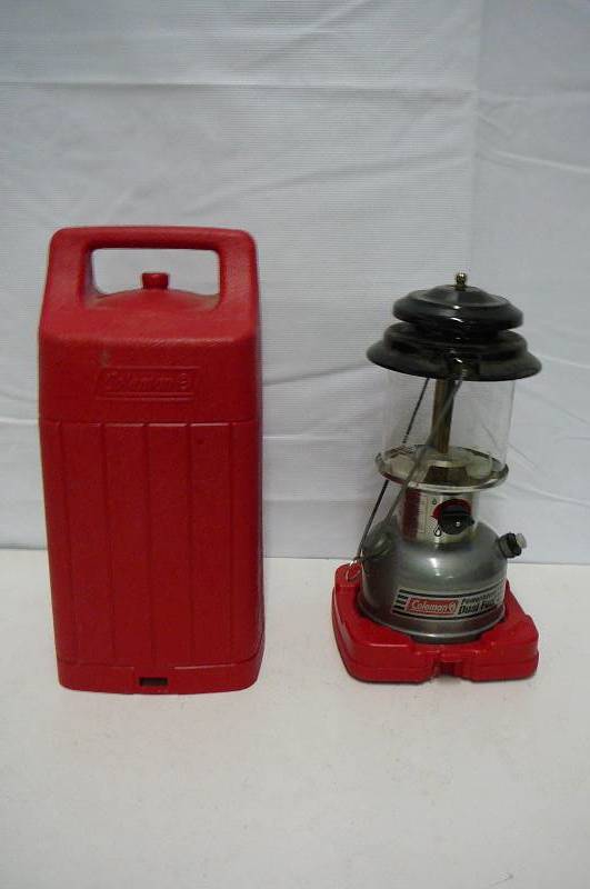 lot 12 image: Coleman Power House Dual Fuel with case