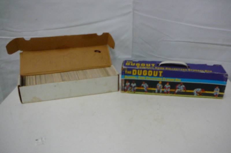 lot 84 image: Lot of Baseball cards the Dugout and other sport cards