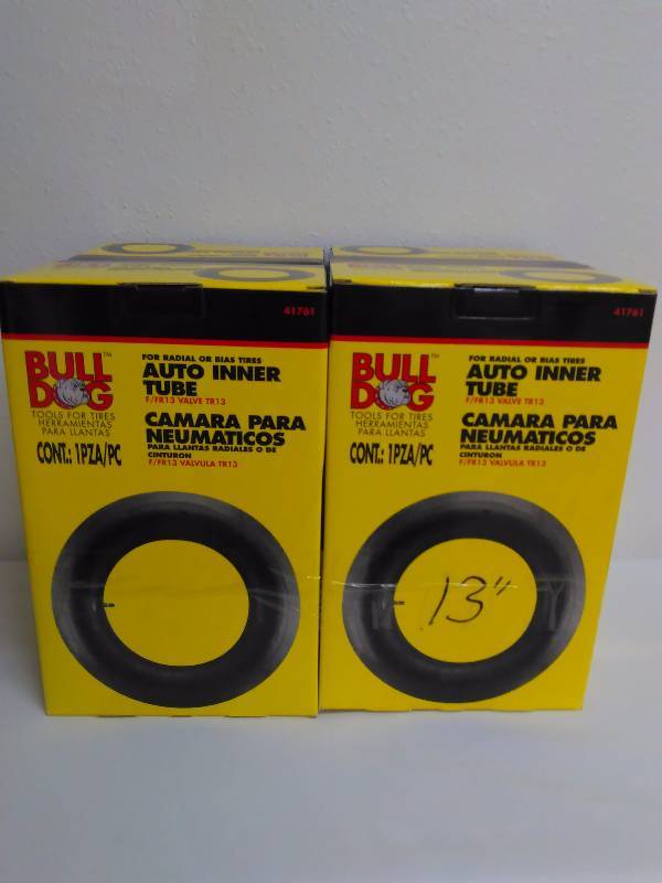 lot 6 image: 13 Auto Inner Tubes (4) Bull Dog