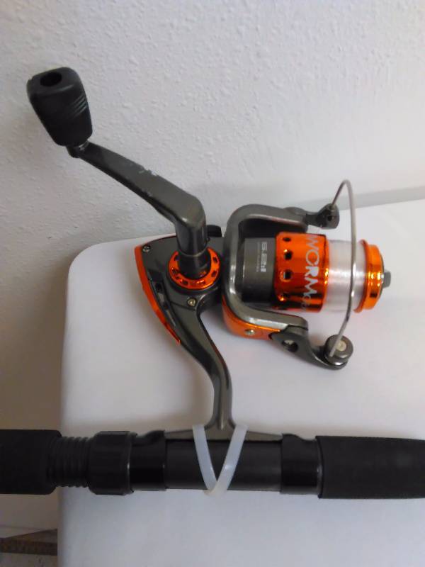 lot 16 image: Southbend Worm Gear Fishing Rod and Reel