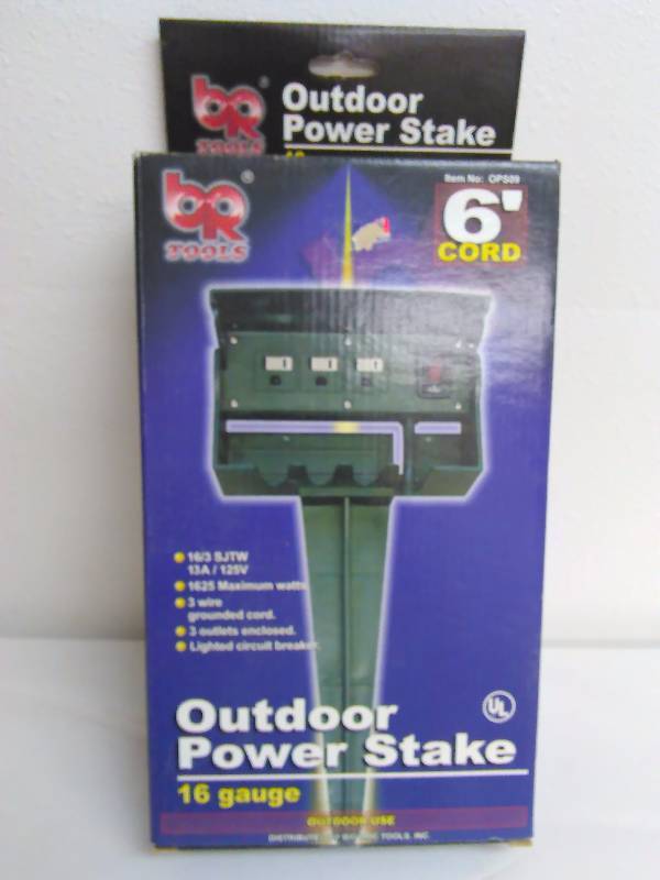 lot 68 image: Outdoor Power Stake