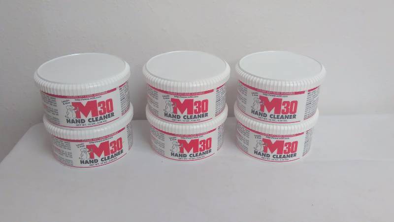 lot 86 image: M30 Hand Cleaner (6) 10 oz. containers