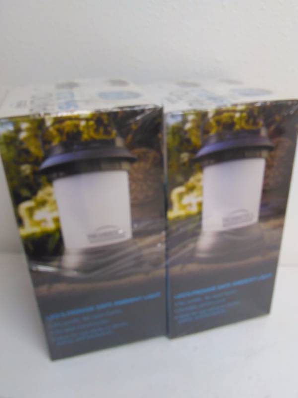 lot 109 image: Thermacell Patio Shield Flameless Lantern with Mosquito Repellent (2)
