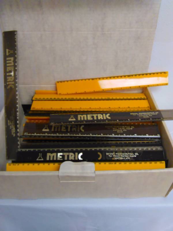 lot 120 image: Metric and Inch  Rulers (approx 150)