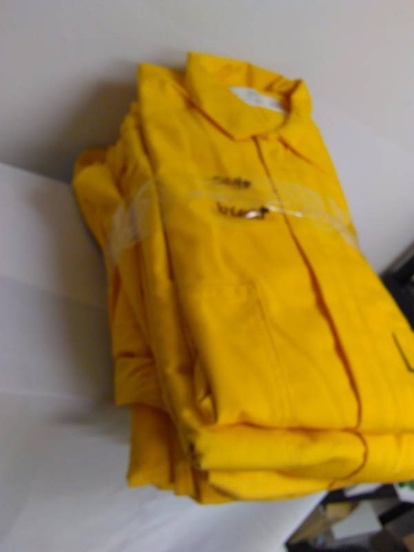 lot 150 image: Coveralls (5 pr.) Size L (46) Full Zipper