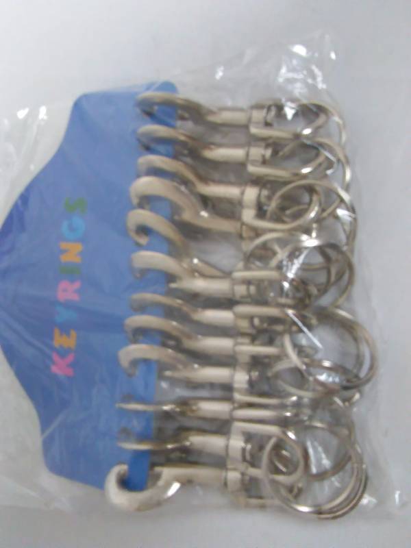 lot 169 image: Key Ring, Die Casting, Swivel Snaps (12), 58 inch
