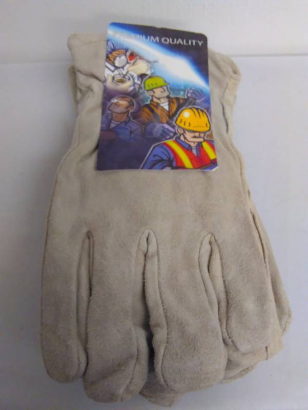 lot 175 image: Premium Quality Suede Insulated Gloves (2) Size XL
