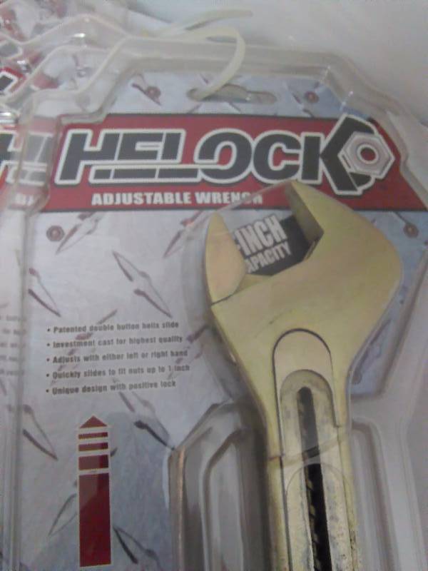 lot 244 image: Helock Adjustable Wrench (6)