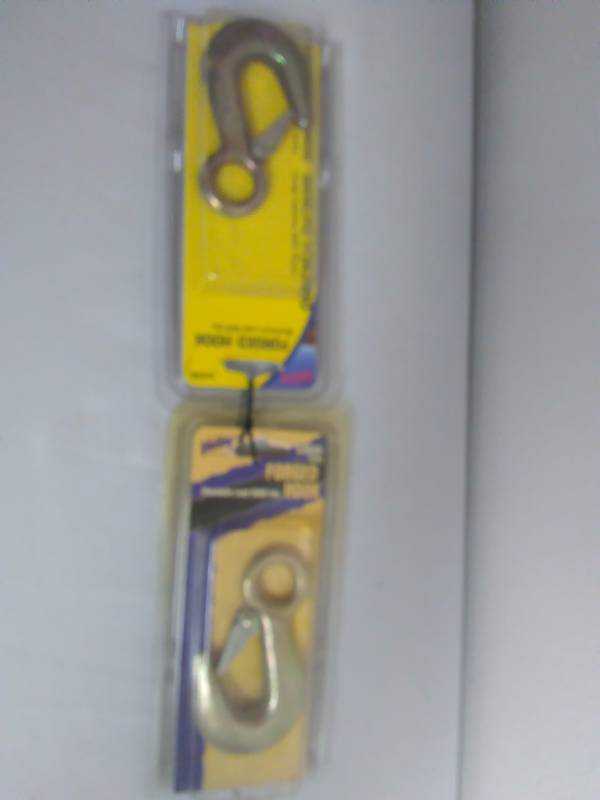 lot 250 image: Forged Hooks (2) 3500 Lb.