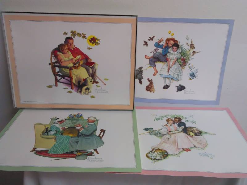 lot 275 image: Norman Rockwell - The Crown Collection Prints (4)