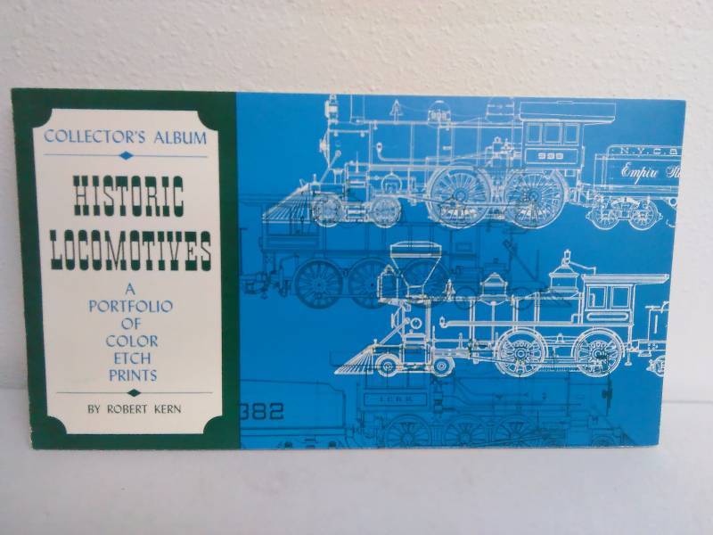 lot 281 image: Historic Locomotives Foil Prints (4) Robert Kern