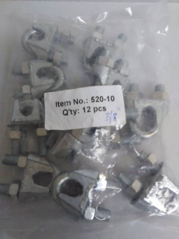 lot 290 image: U Bolts (12)  38, Galvanized