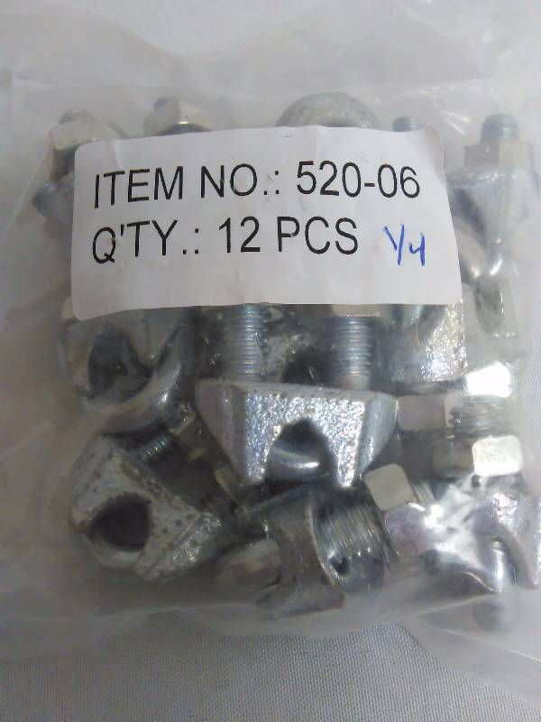 lot 291 image: U Bolts (12) , Galvanized