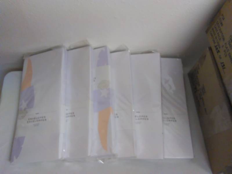 lot 311 image: Envelopes (12) Legal sized envelopes